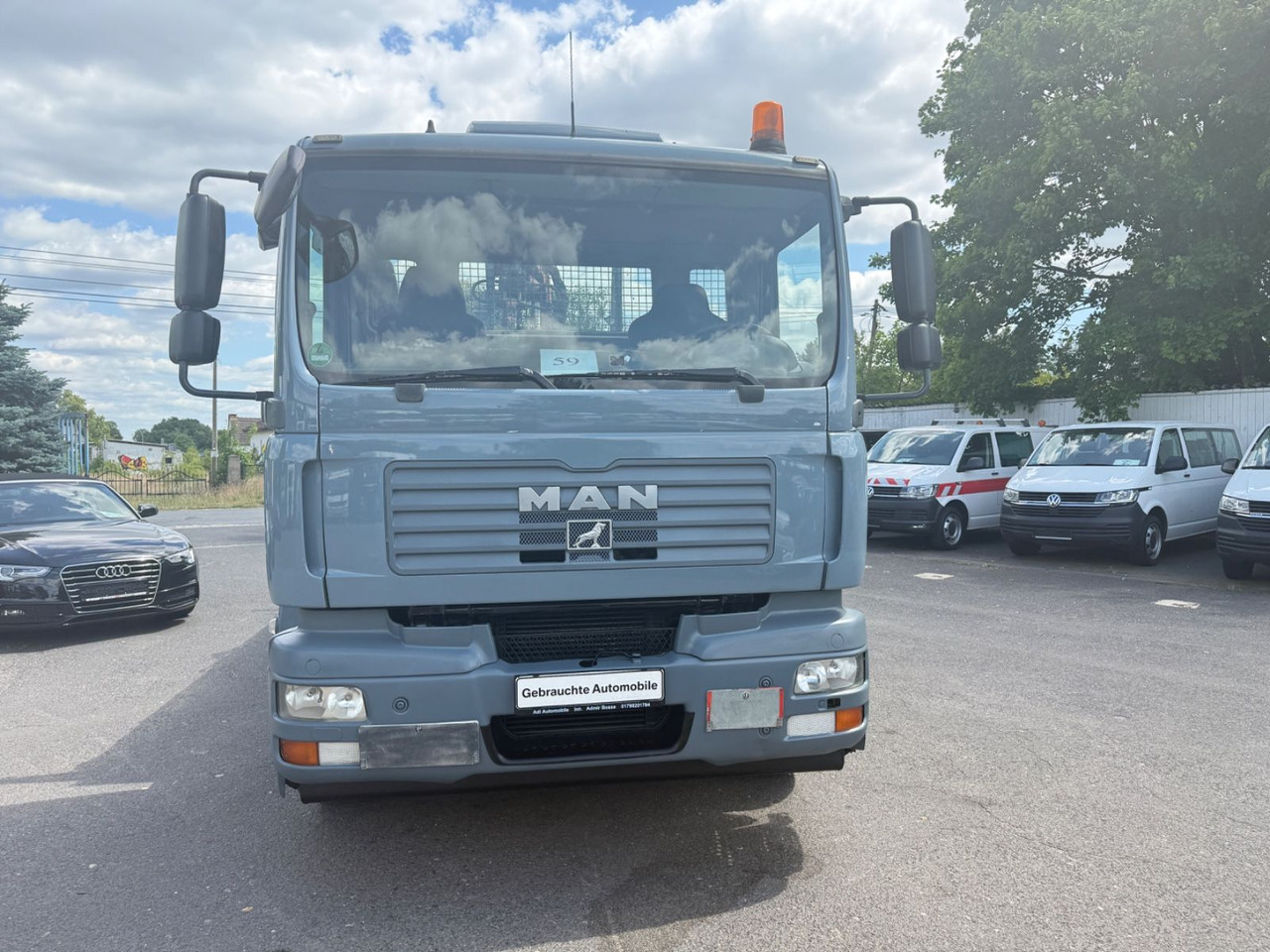 MAN TGM 8.280 Kipper Kran Atlas 85.2 - Tipper, Crane truck: picture 1 MAN TGM 8.280 Kipper Kran Atlas 85.2 - Tipper, Crane truck: picture 1