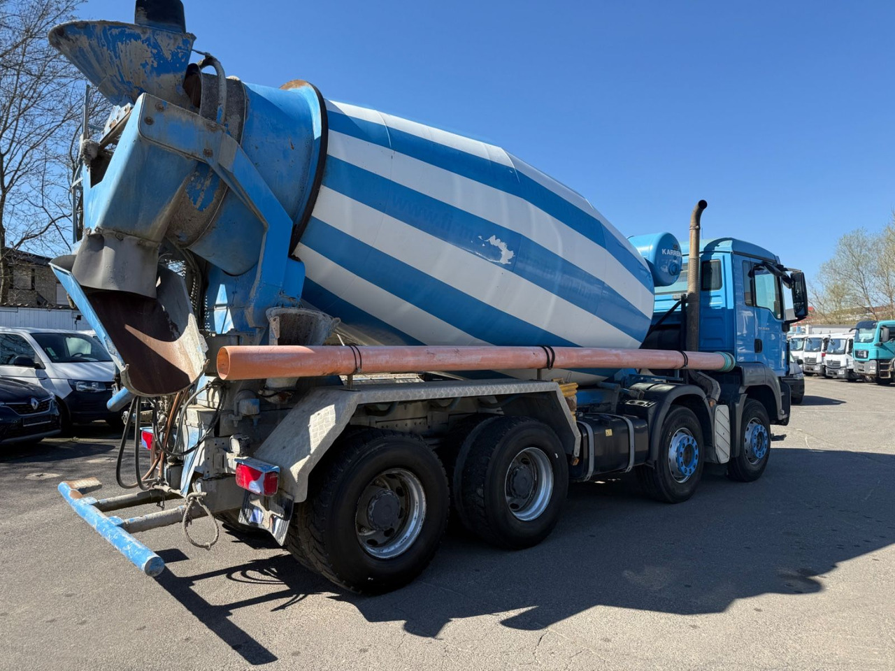 MAN TGS 35.400 8x4 Betonmischer - Concrete mixer truck: picture 4 MAN TGS 35.400 8x4 Betonmischer - Concrete mixer truck: picture 4