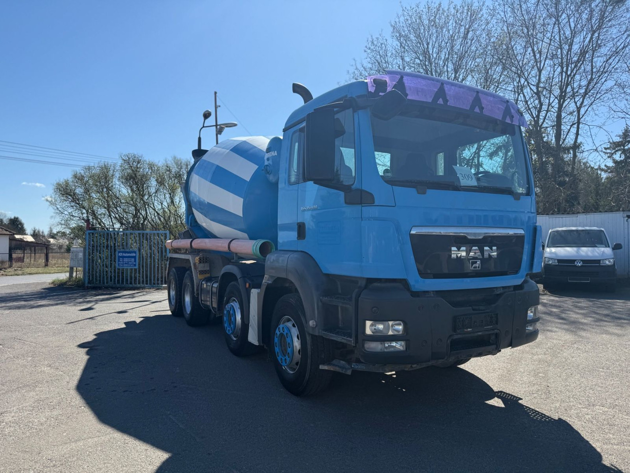 MAN TGS 35.400 8x4 Betonmischer - Concrete mixer truck: picture 2 MAN TGS 35.400 8x4 Betonmischer - Concrete mixer truck: picture 2