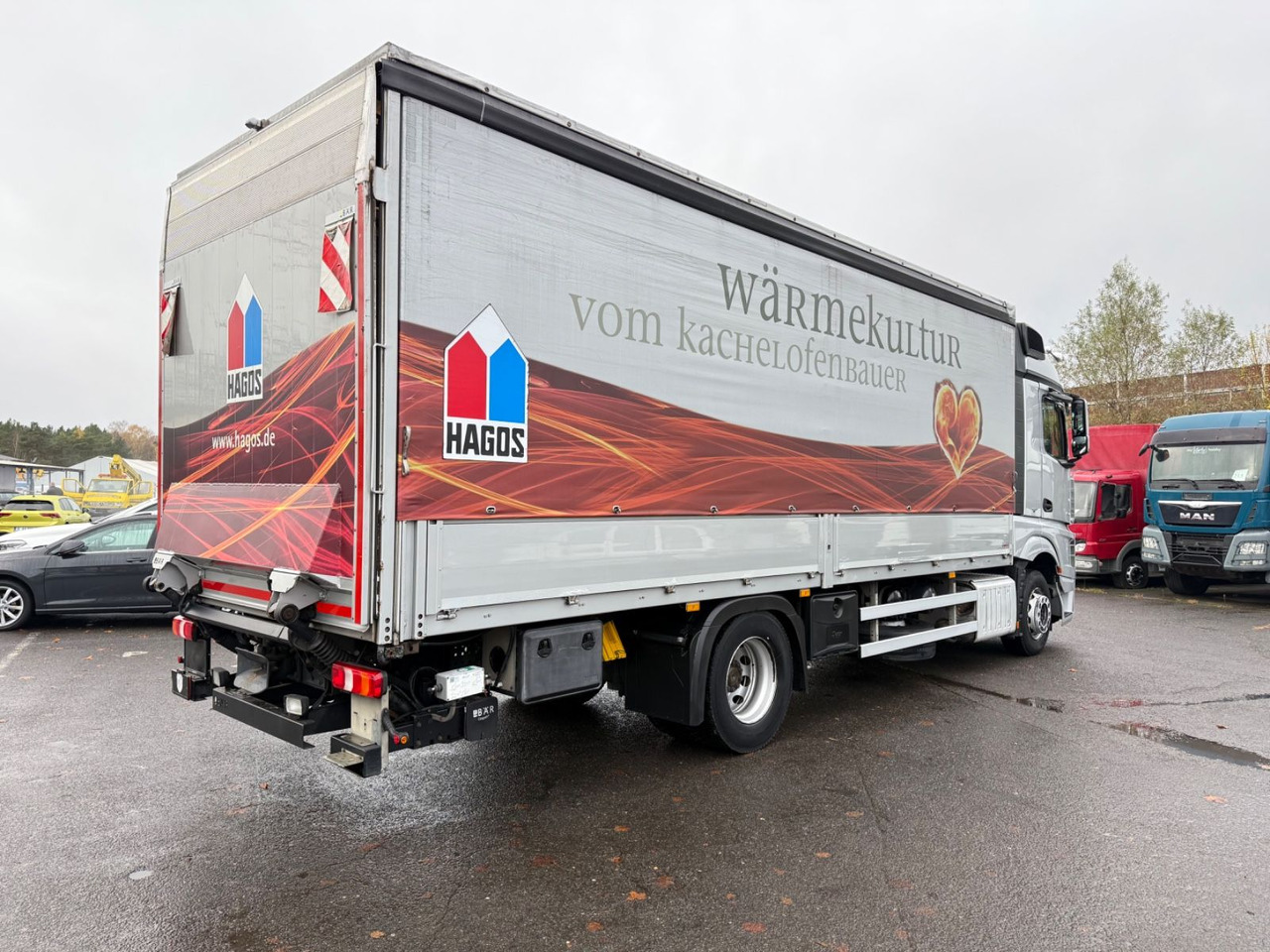 Mercedes-Benz 1840 Actros 4x2 - Curtain side truck: picture 4 Mercedes-Benz 1840 Actros 4x2 - Curtain side truck: picture 4