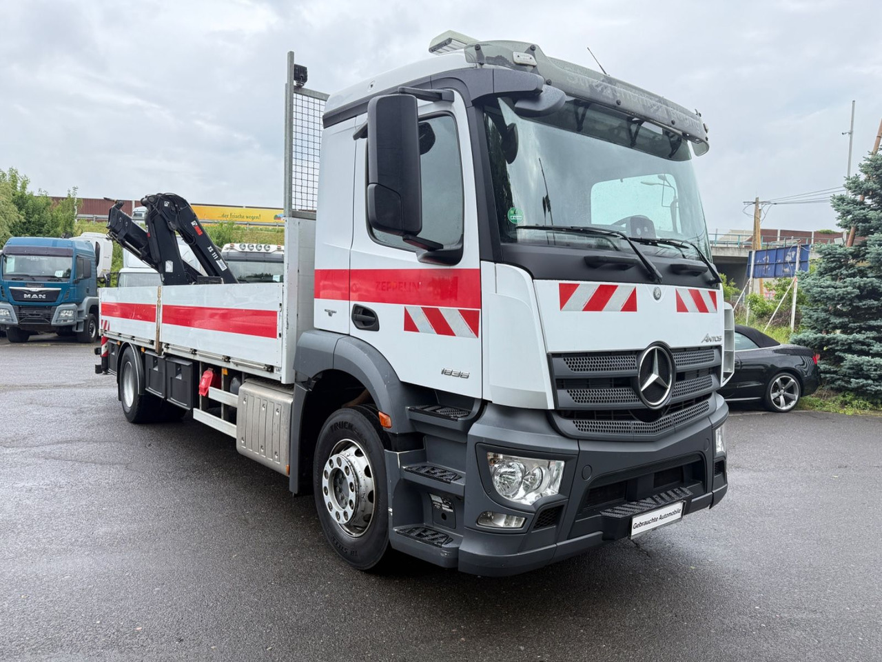 Mercedes-Benz Antos 1836 Kran Xiab - Dropside/ Flatbed truck, Crane truck: picture 5 Mercedes-Benz Antos 1836 Kran Xiab - Dropside/ Flatbed truck, Crane truck: picture 5