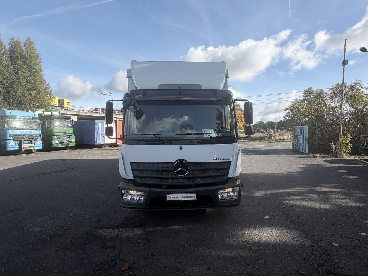 Mercedes-Benz Atego 821 Klima Lbw Tempoamt - Curtain side truck: picture 1 Mercedes-Benz Atego 821 Klima Lbw Tempoamt - Curtain side truck: picture 1