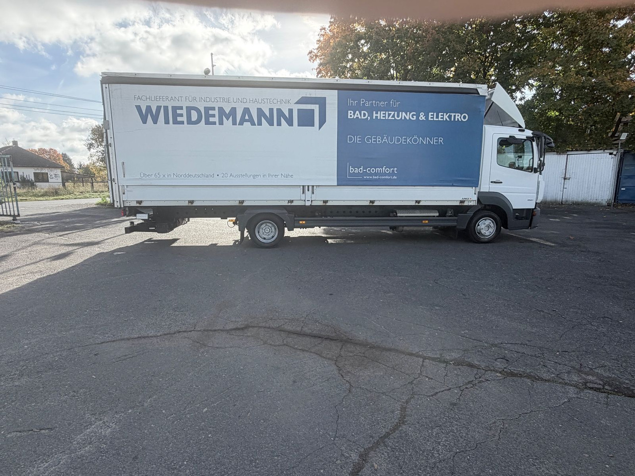 Mercedes-Benz Atego 821 Klima Lbw Tempoamt - Curtain side truck: picture 5 Mercedes-Benz Atego 821 Klima Lbw Tempoamt - Curtain side truck: picture 5