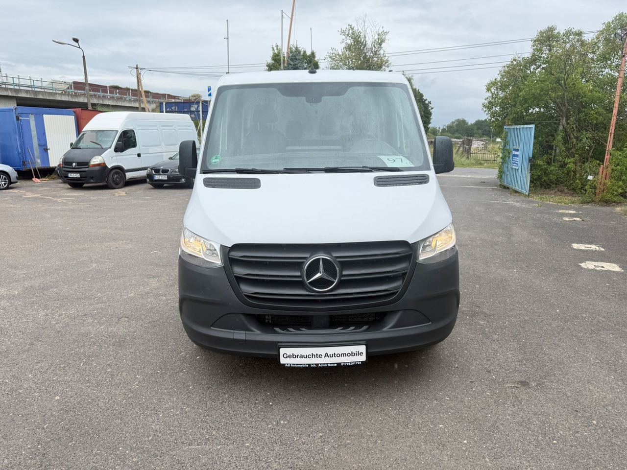 Mercedes-Benz Sprinter 217 Pritsche DoKa - Open body delivery van, Combi van: picture 1 Mercedes-Benz Sprinter 217 Pritsche DoKa - Open body delivery van, Combi van: picture 1