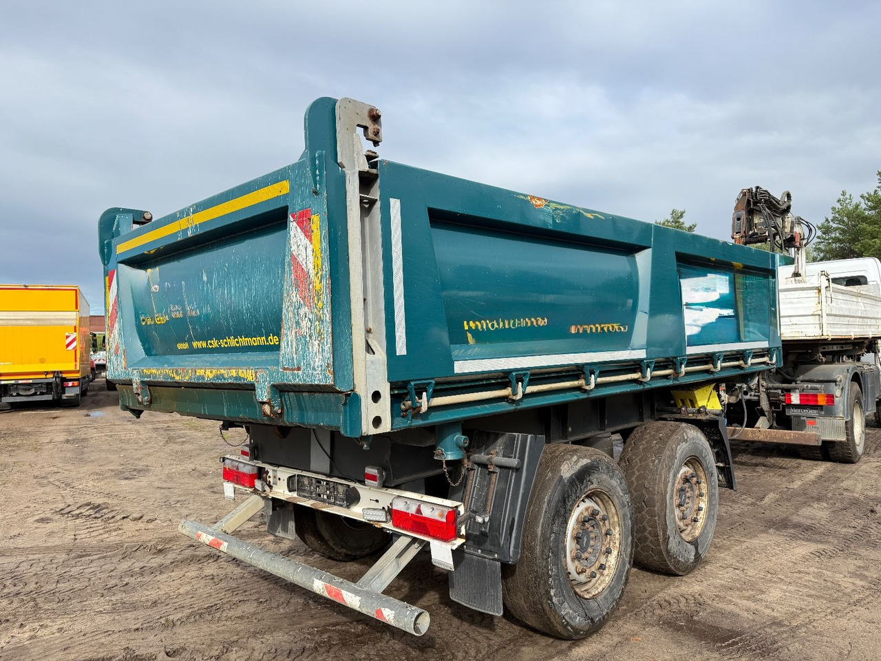 Tipper trailer Schmitz Cargobull ZKI 18 Dreiseitenkipper: picture 6 Tipper trailer Schmitz Cargobull ZKI 18 Dreiseitenkipper: picture 6