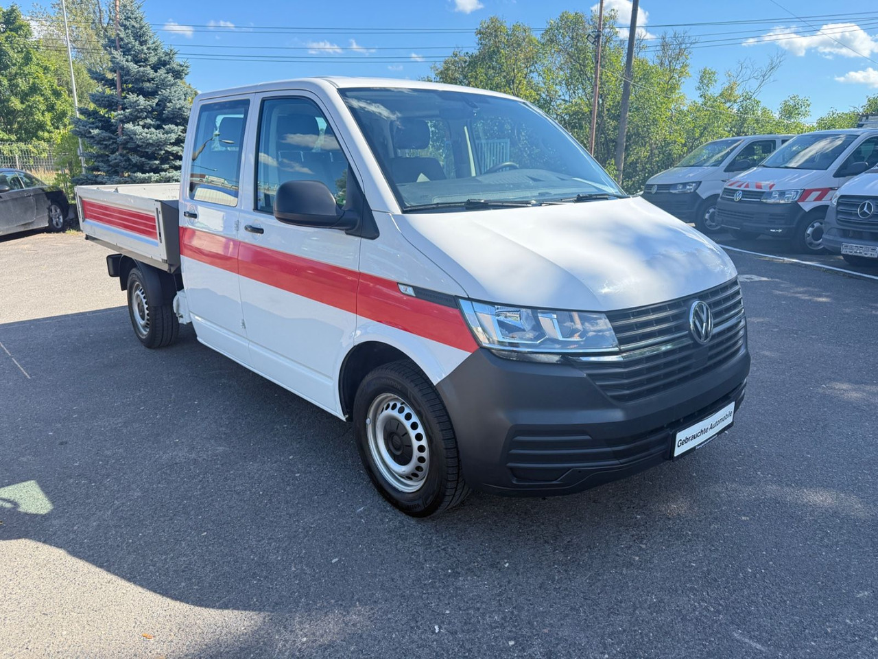 Volkswagen T6 Transporter Pritsche DKL ang 4MOTION - Open body delivery van, Combi van: picture 1 Volkswagen T6 Transporter Pritsche DKL ang 4MOTION - Open body delivery van, Combi van: picture 1