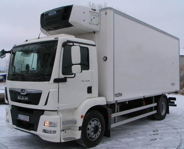 MAN TGM 18.290 // Tiefkühlkoffer // CHEREAU // 3 x Rohre // Haken //CARRIER SUPRA 1150 // LKW aus DE - Refrigerator truck: picture 2 MAN TGM 18.290 // Tiefkühlkoffer // CHEREAU // 3 x Rohre // Haken //CARRIER SUPRA 1150 // LKW aus DE - Refrigerator truck: picture 2