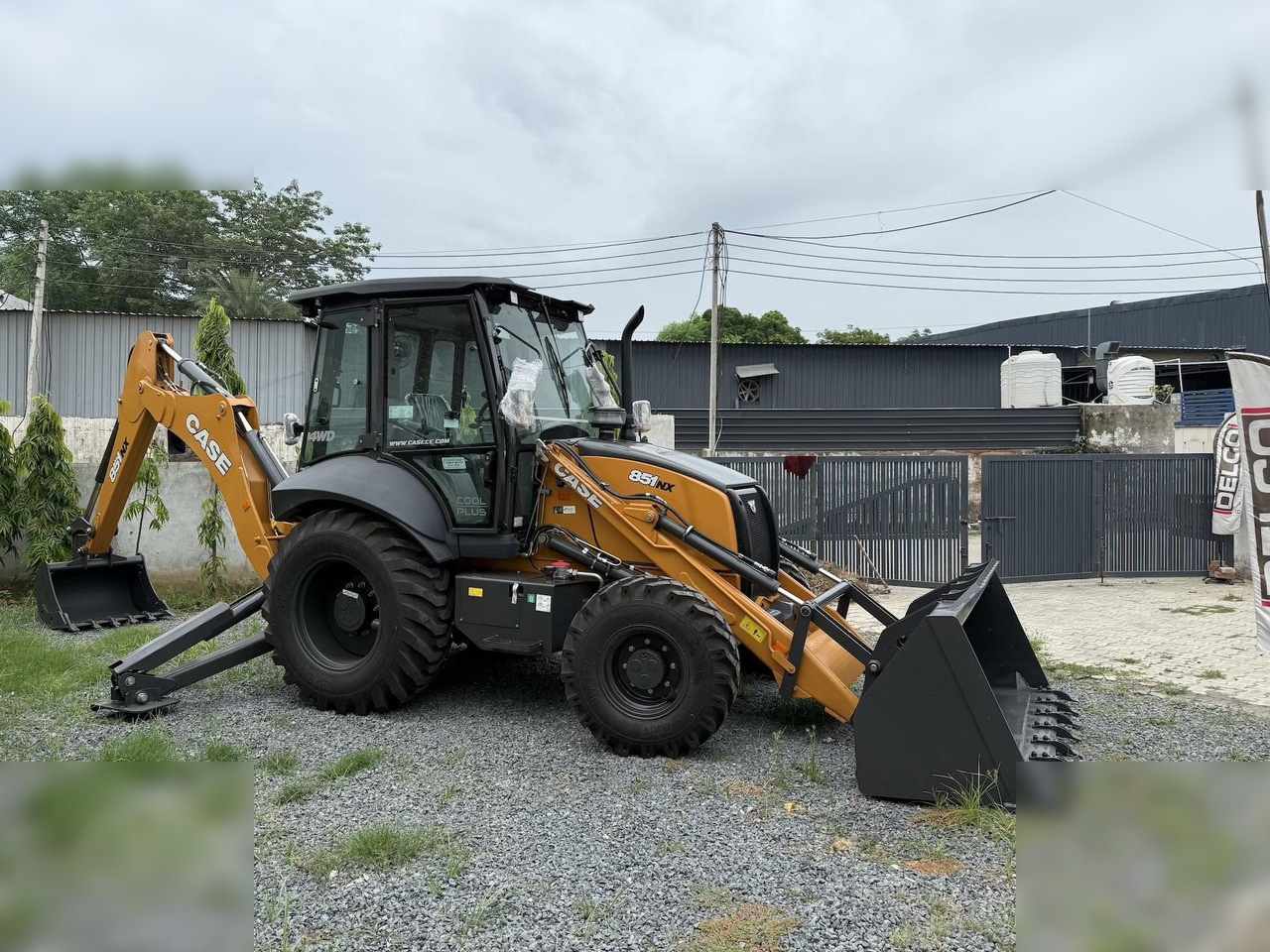 New Backhoe loader CASE 851NX CP: picture 8