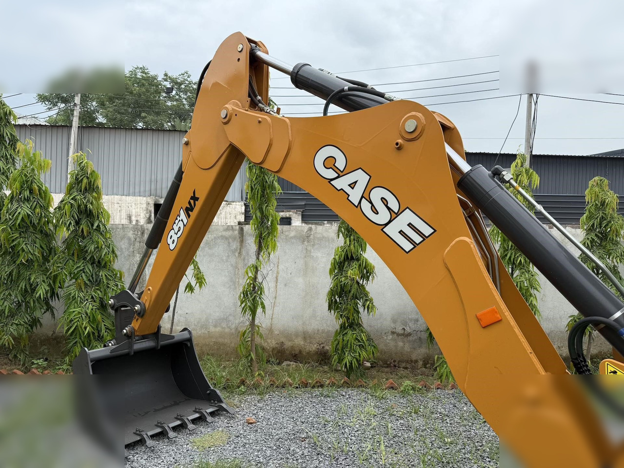 New Backhoe loader CASE 851NX CP: picture 13