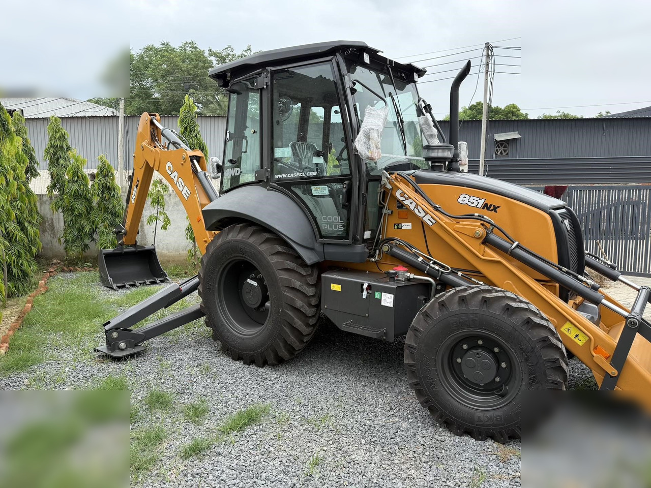 New Backhoe loader CASE 851NX CP: picture 9