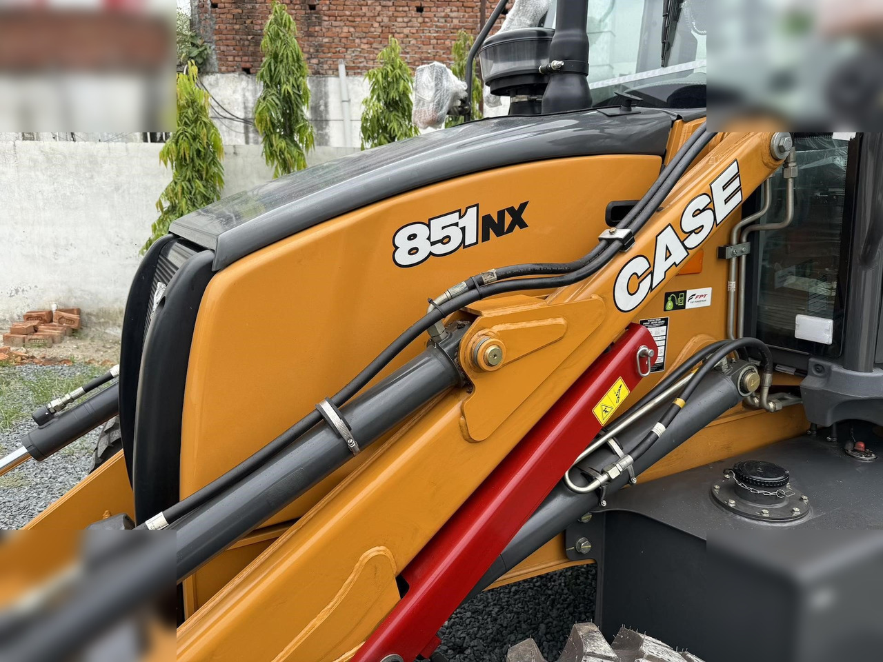 New Backhoe loader CASE 851NX CP: picture 18