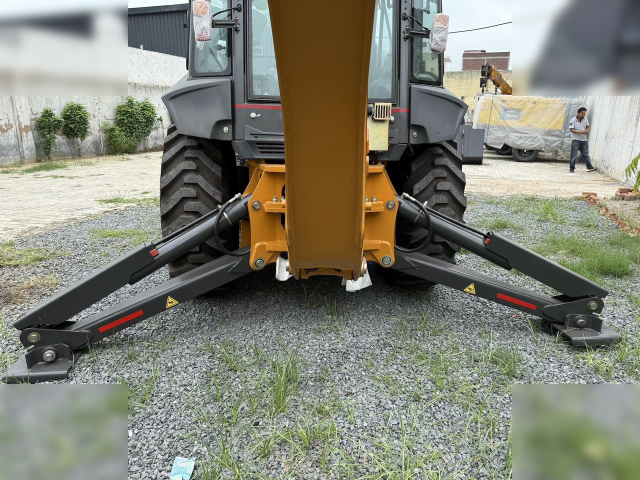New Backhoe loader CASE 851NX CP: picture 14