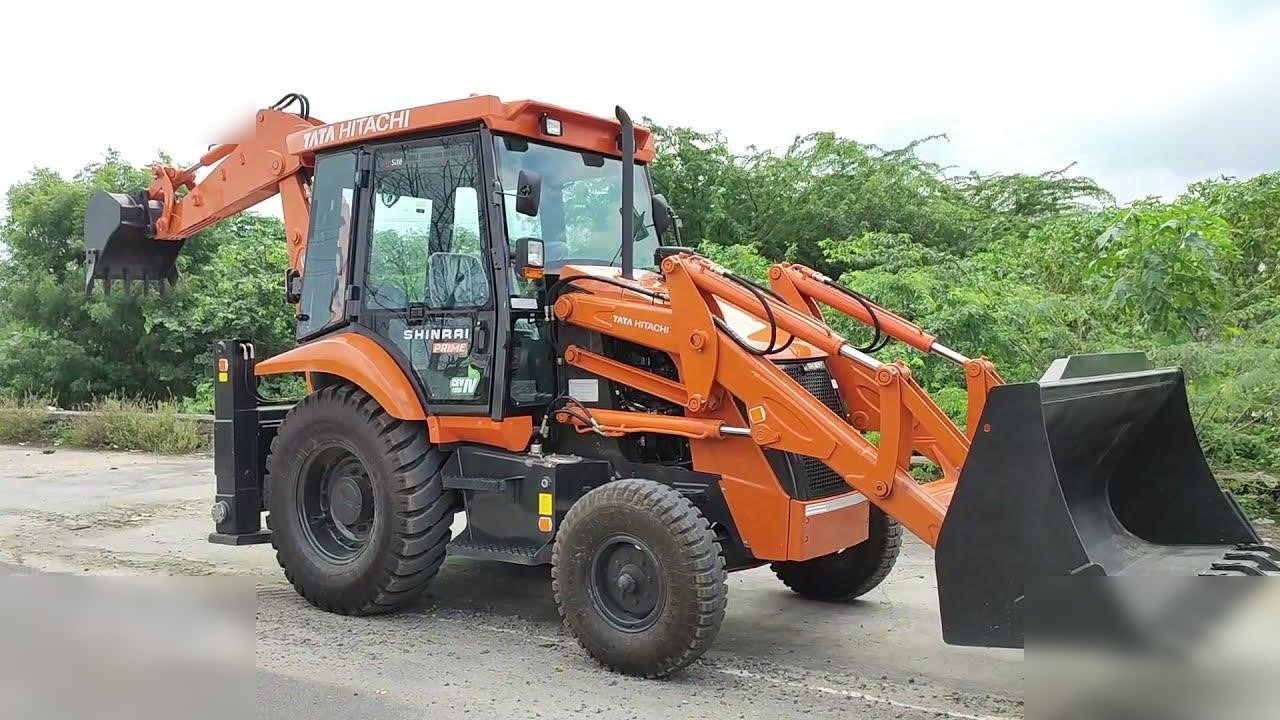 TATA HITACHI SHINRAI PRIME - Backhoe loader: picture 4 TATA HITACHI SHINRAI PRIME - Backhoe loader: picture 4