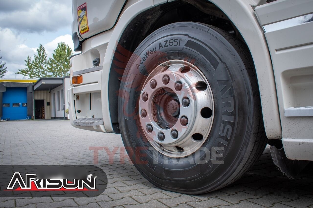 Arisun 315/80R22.5 AceWay AZ651 18PR 156/153L M S 3PMSF FRONT - Tire for Truck: picture 3 Arisun 315/80R22.5 AceWay AZ651 18PR 156/153L M S 3PMSF FRONT - Tire for Truck: picture 3