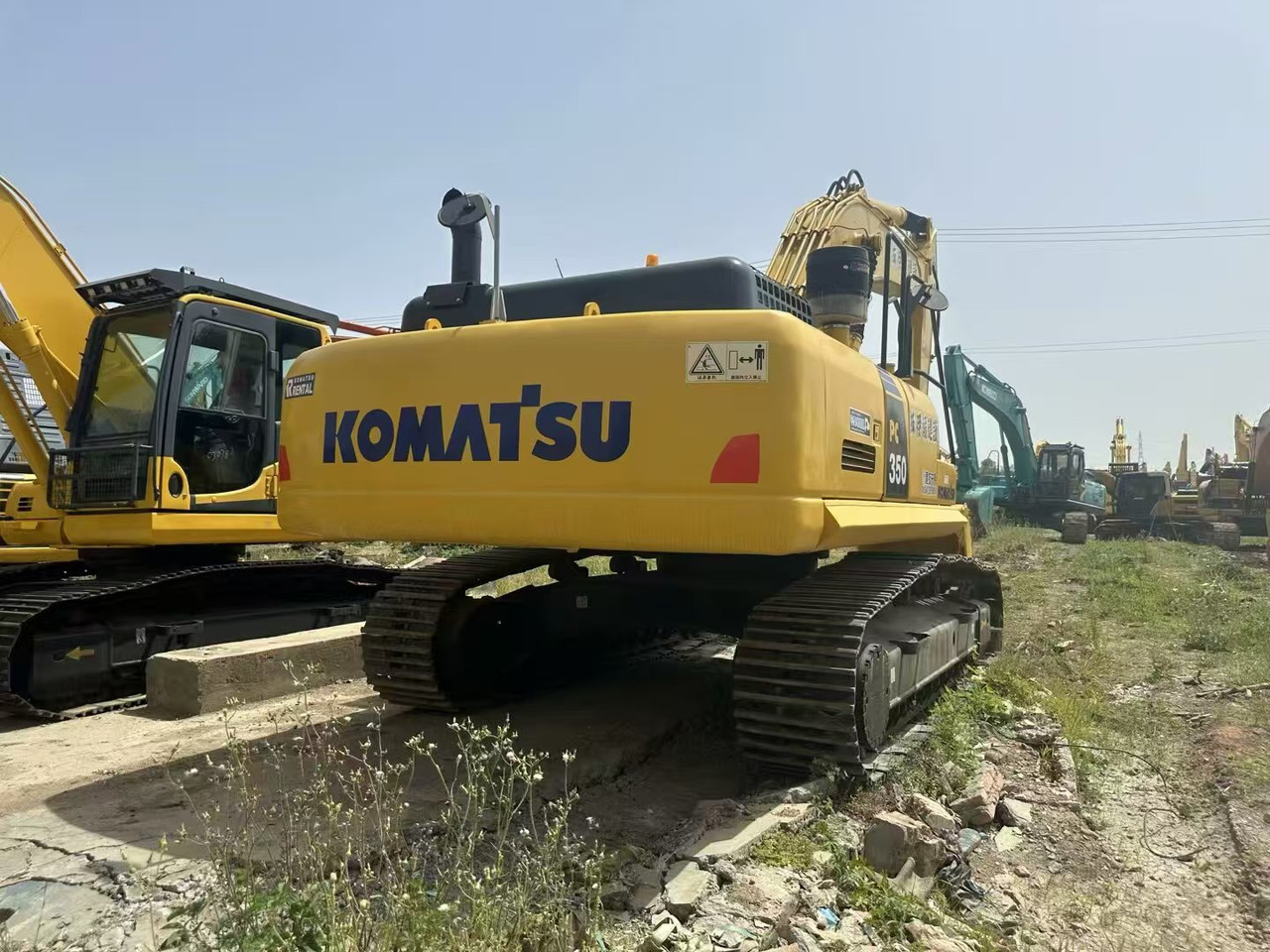 Komatsu pc350 - Crawler excavator: picture 5 Komatsu pc350 - Crawler excavator: picture 5