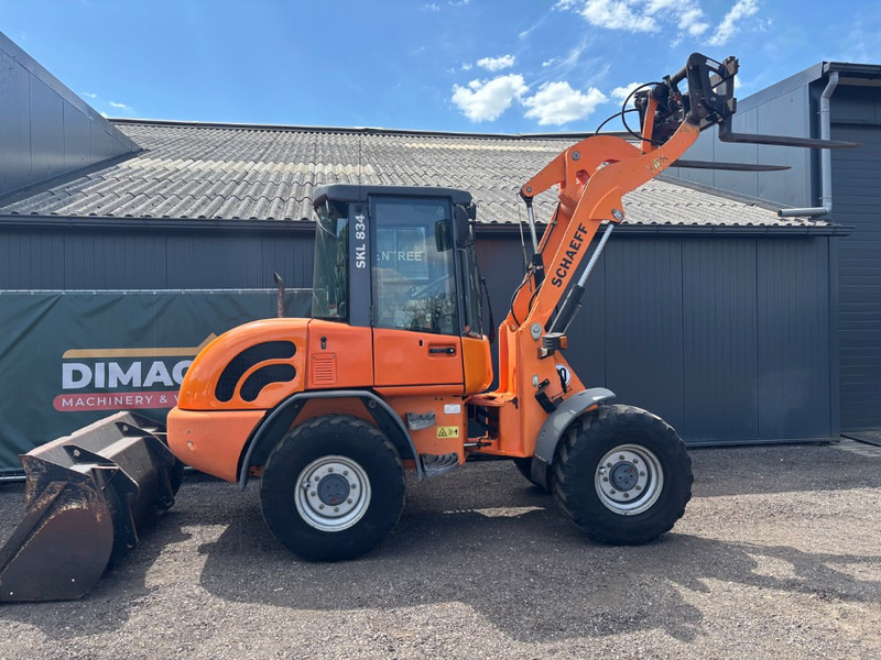 Schaeff SKL 834 Terex, bucket forks - Wheel loader: picture 2 Schaeff SKL 834 Terex, bucket forks - Wheel loader: picture 2