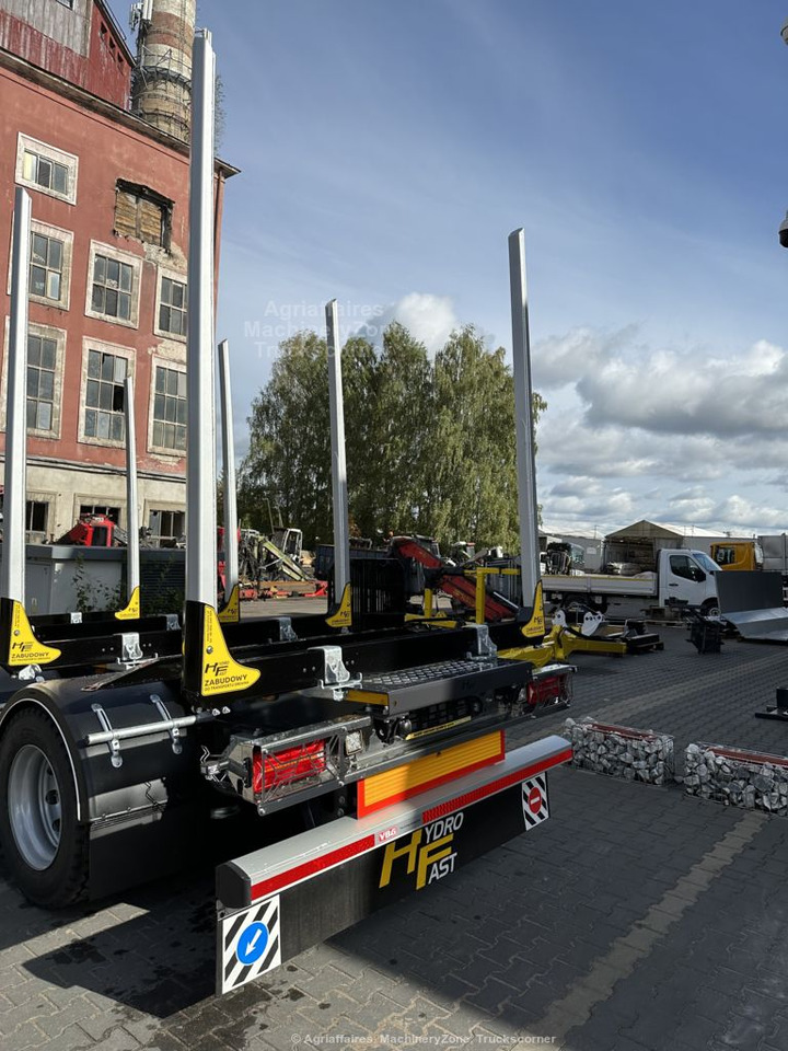 HYDROFAST HFPT2 tandem trailer / Tandem-Kurzholz-Anhänger / Remorque tandem HFPT2/ Remolque tándem HFPT2 - Timber trailer: picture 4 HYDROFAST HFPT2 tandem trailer / Tandem-Kurzholz-Anhänger / Remorque tandem HFPT2/ Remolque tándem HFPT2 - Timber trailer: picture 4