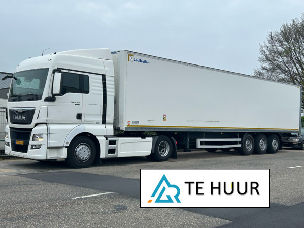 MAN TGX + Leci oplegger te huur / €750 per week / Weektopper / Direct Inzetbaar - Tractor unit: picture 1 MAN TGX + Leci oplegger te huur / €750 per week / Weektopper / Direct Inzetbaar - Tractor unit: picture 1
