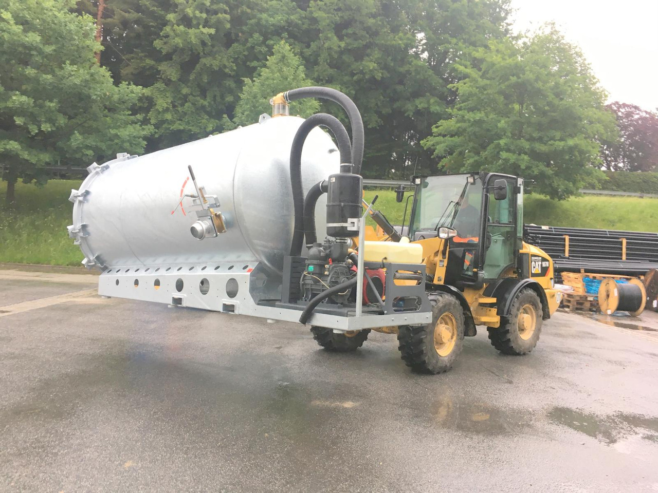 New Drilling rig M-Vac 2000 Vacuum system specialized for drilling mud / vacuum container 2000l: picture 12