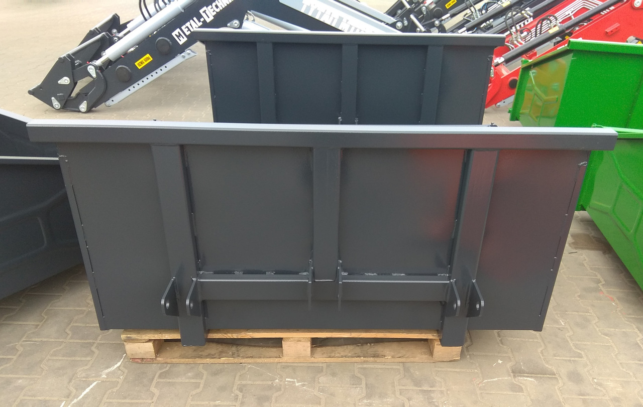 Metal-Technik Heckschaufel / Transport box / Caisse de transport / Cassetta di trasporto / Caja de transporte / Skrzynia transportowa 2 m - Attachment for Agricultural machinery: picture 2 Metal-Technik Heckschaufel / Transport box / Caisse de transport / Cassetta di trasporto / Caja de transporte / Skrzynia transportowa 2 m - Attachment for Agricultural machinery: picture 2