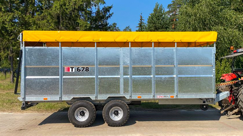 Cynkomet Viehanhänger / Livestock trailer / Remorque bétaillère / Rimorchio per bestiame / Rimorchio per bestiame /Прицеп для перевозки животных / Przyczepa do przewozu zwierząt - Livestock trailer: picture 2 Cynkomet Viehanhänger / Livestock trailer / Remorque bétaillère / Rimorchio per bestiame / Rimorchio per bestiame /Прицеп для перевозки животных / Przyczepa do przewozu zwierząt - Livestock trailer: picture 2