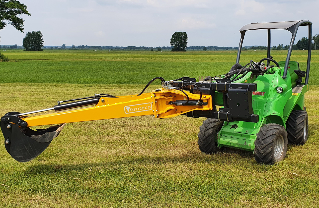 Grutech Ausleger / Digging arm / Bras de pelle / Brazo de excavación / Braccio di scavo / Przystawka kopiąca - Boom for Loader: picture 1 Grutech Ausleger / Digging arm / Bras de pelle / Brazo de excavación / Braccio di scavo / Przystawka kopiąca - Boom for Loader: picture 1