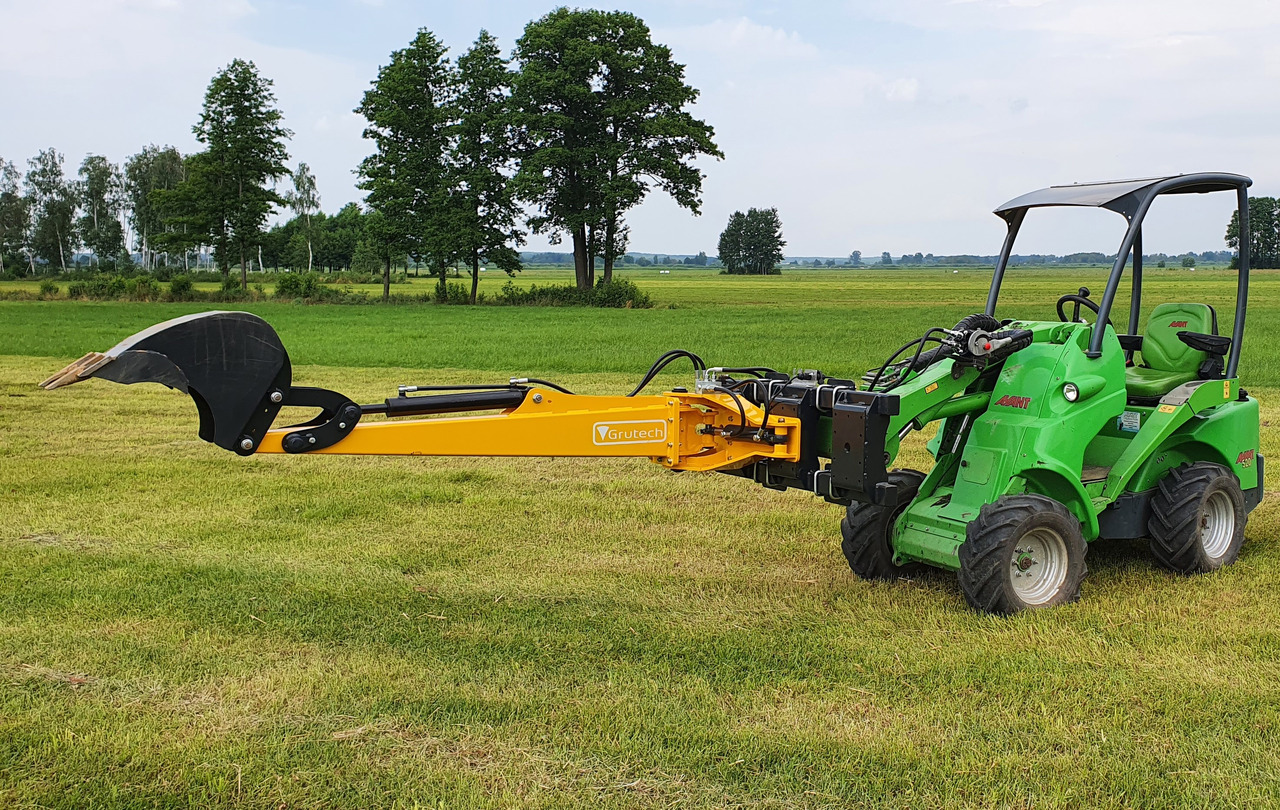 Grutech Ausleger / Digging arm / Bras de pelle / Brazo de excavación / Braccio di scavo / Przystawka kopiąca - Boom for Loader: picture 2 Grutech Ausleger / Digging arm / Bras de pelle / Brazo de excavación / Braccio di scavo / Przystawka kopiąca - Boom for Loader: picture 2