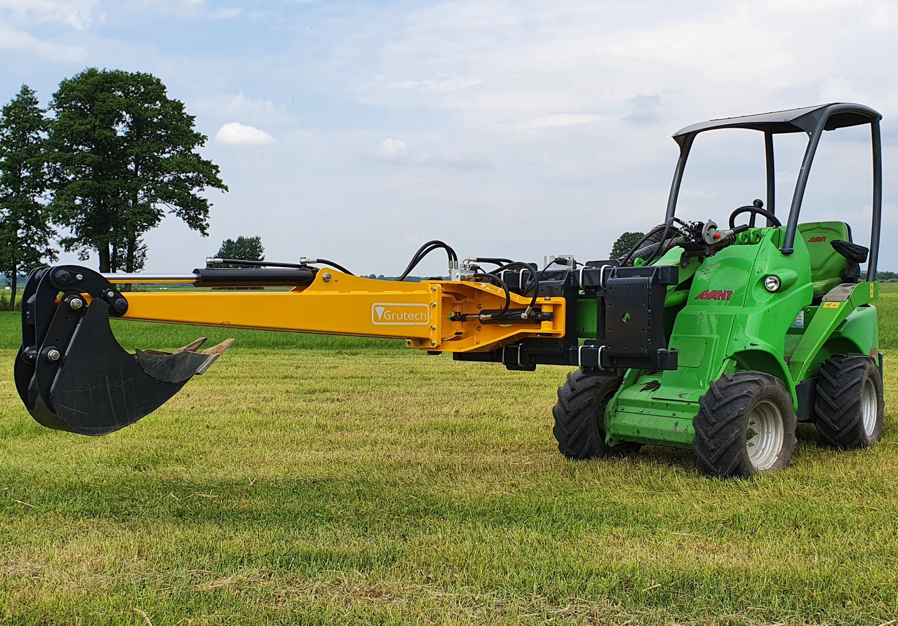 Grutech Ausleger / Digging arm / Bras de pelle / Brazo de excavación / Braccio di scavo / Przystawka kopiąca - Boom for Loader: picture 5 Grutech Ausleger / Digging arm / Bras de pelle / Brazo de excavación / Braccio di scavo / Przystawka kopiąca - Boom for Loader: picture 5