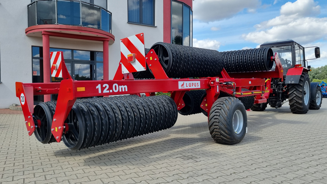 Lupus Ackerwalze / Sowing roller / Rouleau / Rodillo de cultivo / Rullo di coltivazione / Культивационный каток / Wał uprawowy 12 m - Farm roller: picture 4 Lupus Ackerwalze / Sowing roller / Rouleau / Rodillo de cultivo / Rullo di coltivazione / Культивационный каток / Wał uprawowy 12 m - Farm roller: picture 4