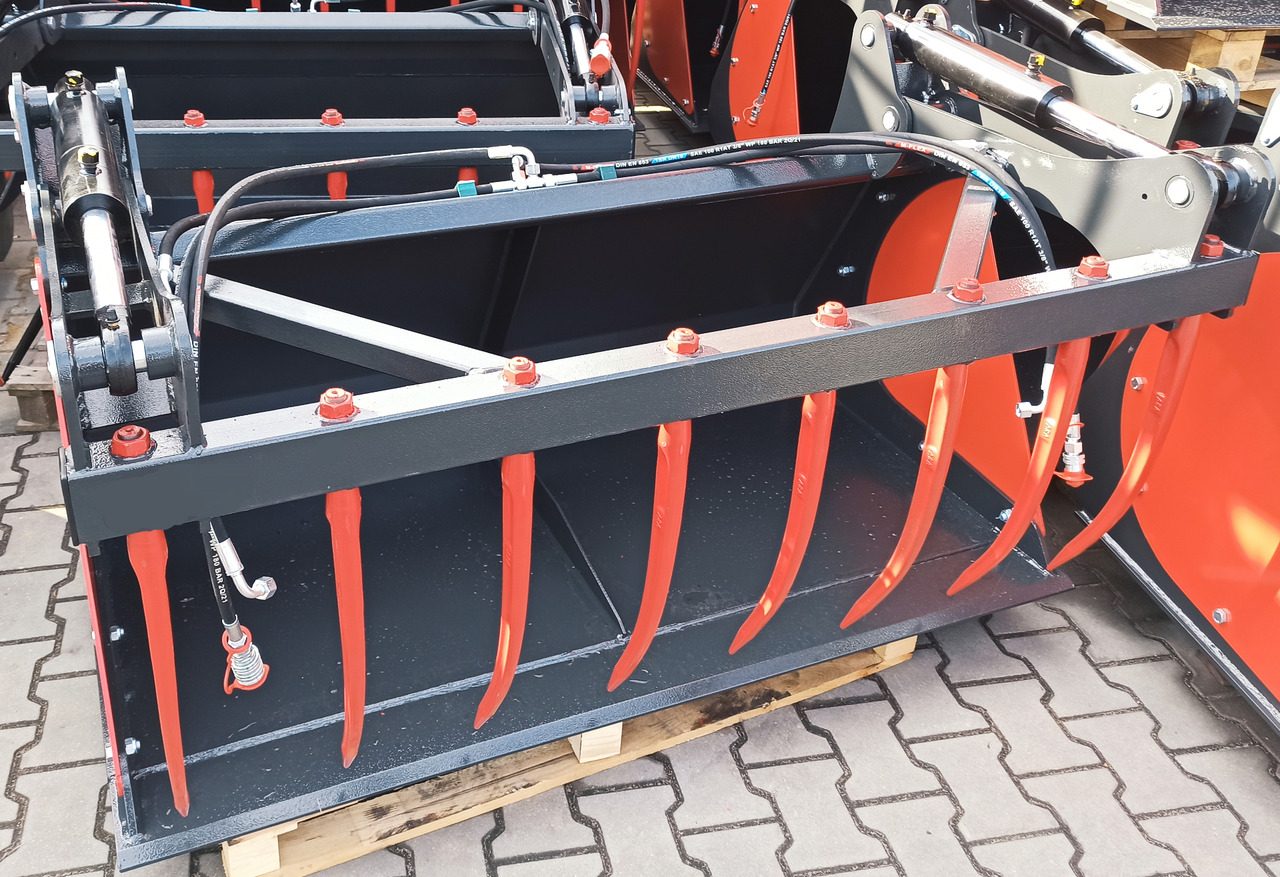 METAL-TECHNIK Krokodilschaufel / Manure grab godet / Grappin à fumier / Benna coccodrillo / Ковш-захват / Łyżko-krokodyl 2 m - Bucket for Bucket: picture 1 METAL-TECHNIK Krokodilschaufel / Manure grab godet / Grappin à fumier / Benna coccodrillo / Ковш-захват / Łyżko-krokodyl 2 m - Bucket for Bucket: picture 1