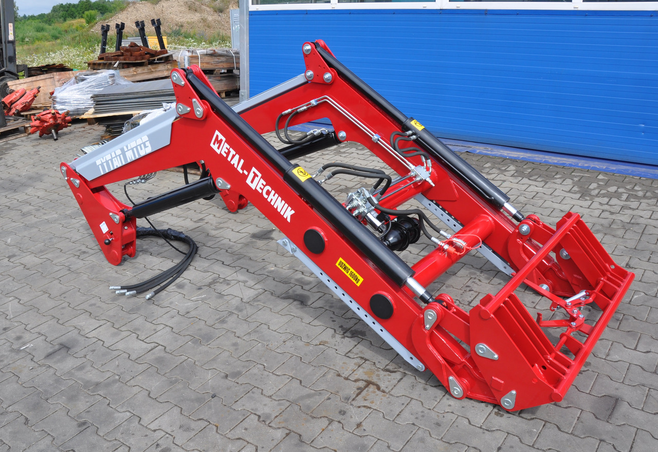 Metal-Technik Frontlader / Front loader / Chargeur frontal / Caricatore frontale / Фронтальный погрузчик / Ładowacz czołowy Tytan MT-03 - Front loader for tractor for Front loader for tractor: picture 1 Metal-Technik Frontlader / Front loader / Chargeur frontal / Caricatore frontale / Фронтальный погрузчик / Ładowacz czołowy Tytan MT-03 - Front loader for tractor for Front loader for tractor: picture 1