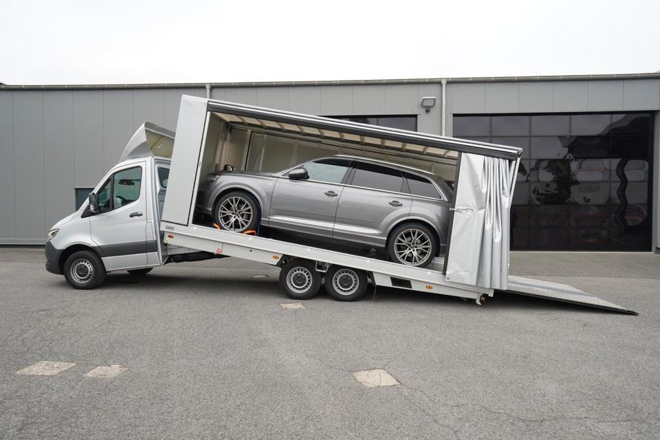 Mercedes-Benz Sprinter 619 ALGEMA BLITZLADER 2 - GESCHLOSSEN - Autotransporter truck, Commercial vehicle: picture 1 Mercedes-Benz Sprinter 619 ALGEMA BLITZLADER 2 - GESCHLOSSEN - Autotransporter truck, Commercial vehicle: picture 1
