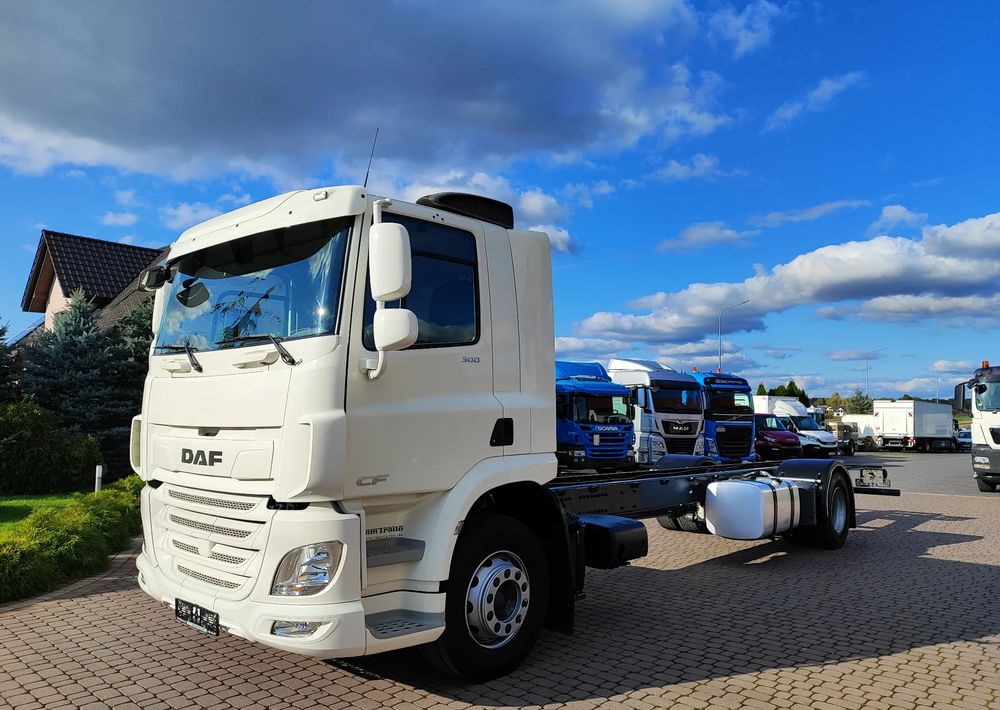DAF CF 300 4X2 18T EURO 6 SILNIK 11L RAMA DO ZABUDOWY 176 TYS KM - Cab chassis truck: picture 1 DAF CF 300 4X2 18T EURO 6 SILNIK 11L RAMA DO ZABUDOWY 176 TYS KM - Cab chassis truck: picture 1
