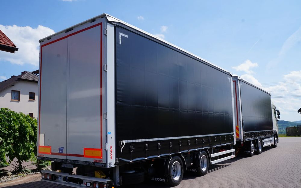 DAF XF 480 EURO 6 ZESTAW TANDEM PRZEJAZDOWY 120 M3 7,7 M + 7,7 M WECON - Curtain side truck: picture 5 DAF XF 480 EURO 6 ZESTAW TANDEM PRZEJAZDOWY 120 M3 7,7 M + 7,7 M WECON - Curtain side truck: picture 5