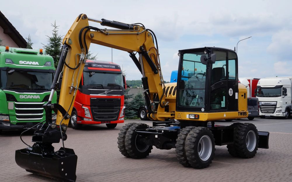 Terex TW 85 Koparka kołowa Sprowadzona silnik DEUTZ Stan Wzorowy - Wheel excavator: picture 3 Terex TW 85 Koparka kołowa Sprowadzona silnik DEUTZ Stan Wzorowy - Wheel excavator: picture 3