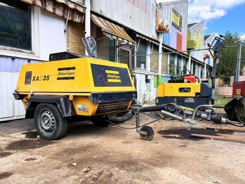 Atlas copco XAS 35 COMPRESSEUR 9BAR SUR REMORQUE (NET DE TVA) - Air compressor: picture 2 Atlas copco XAS 35 COMPRESSEUR 9BAR SUR REMORQUE (NET DE TVA) - Air compressor: picture 2