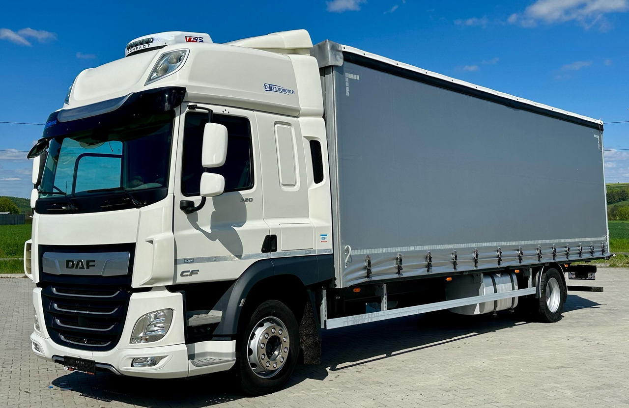 DAF CF 320 / FIRANKA / 21 EUROPALET / SYPIALKA / AUTOMAT / KLIMA POSTOJOWA / 2021 ROK TO - Curtain side truck: picture 2 DAF CF 320 / FIRANKA / 21 EUROPALET / SYPIALKA / AUTOMAT / KLIMA POSTOJOWA / 2021 ROK TO - Curtain side truck: picture 2