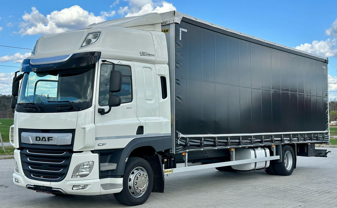 DAF CF 320 / FIRANKA / 23 EUROPALET / SYPIALKA / AUTOMAT / JAK NOWY / 2021 ROK - Curtain side truck: picture 2 DAF CF 320 / FIRANKA / 23 EUROPALET / SYPIALKA / AUTOMAT / JAK NOWY / 2021 ROK - Curtain side truck: picture 2