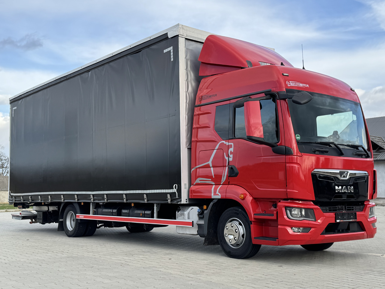 MAN TGL 12.250 / FIRANKA / WINDA / 20 EUROPALET / 8.20 M DŁ / SYPIALKA / 2021 - Curtain side truck: picture 1 MAN TGL 12.250 / FIRANKA / WINDA / 20 EUROPALET / 8.20 M DŁ / SYPIALKA / 2021 - Curtain side truck: picture 1