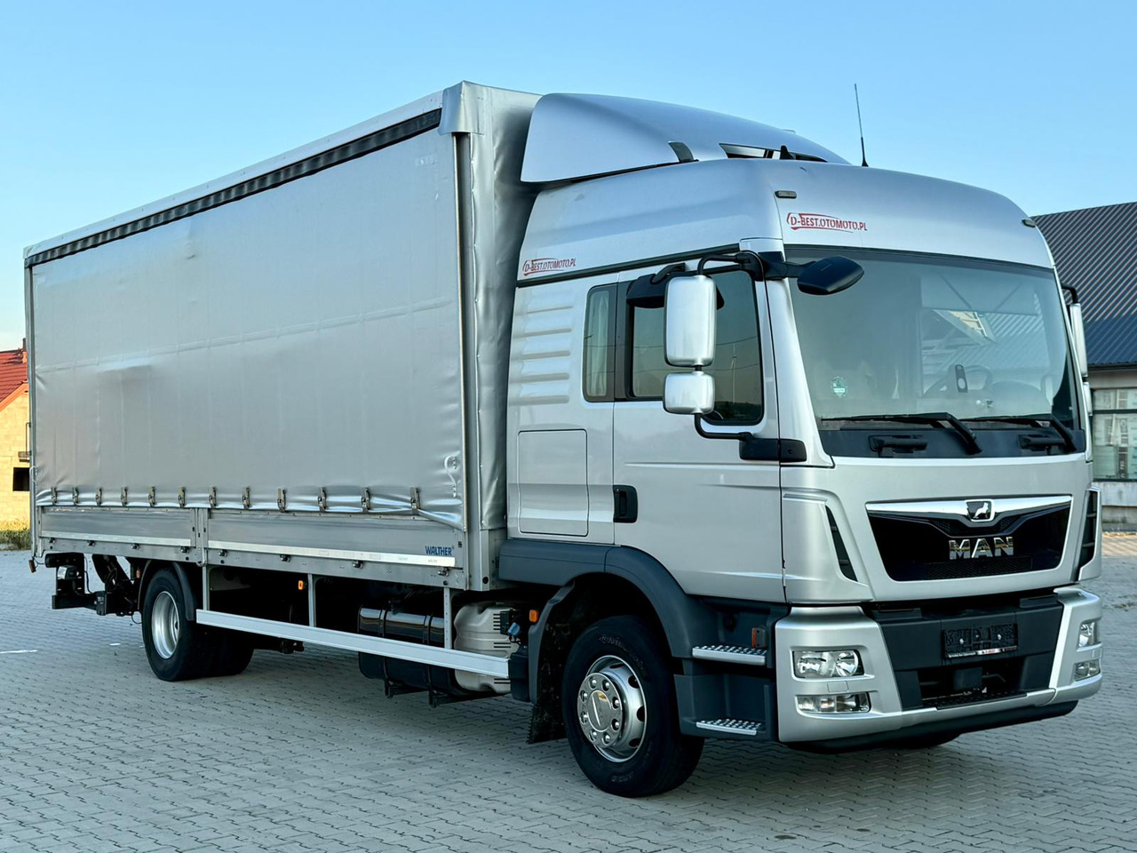 MAN TGM 12.250 / TGL / BURTO - FIRANKA / WINDA / 18 PALET / AUTOMAT - Curtain side truck: picture 1 MAN TGM 12.250 / TGL / BURTO - FIRANKA / WINDA / 18 PALET / AUTOMAT - Curtain side truck: picture 1