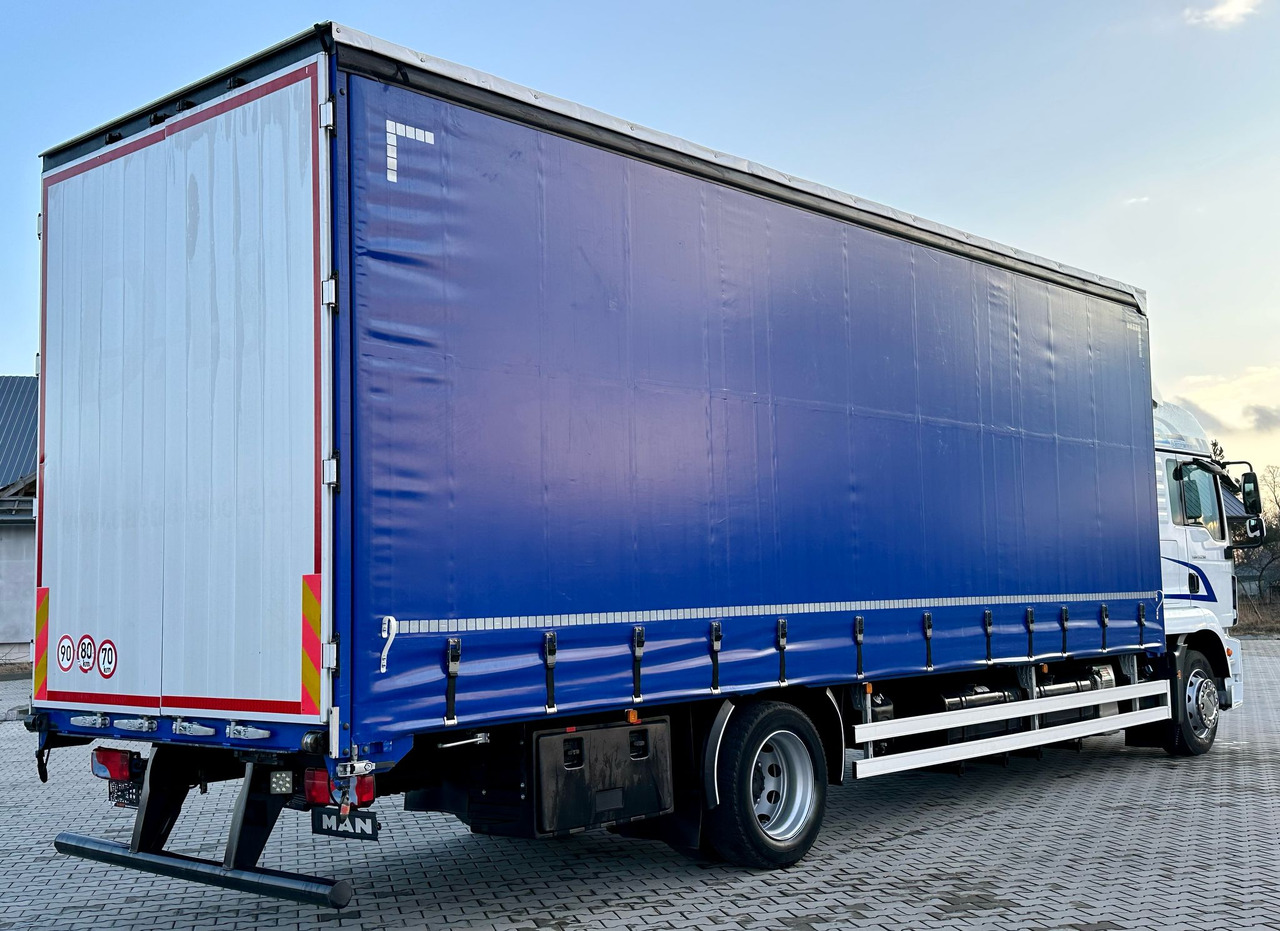 MAN TGM 15.290 / FIRANKA / 20 EUROPALET / AUTOMAT / SYPIALKA / DMC 16 T / 8 400 KG ŁADOWNOŚĆ - Curtain side truck: picture 3 MAN TGM 15.290 / FIRANKA / 20 EUROPALET / AUTOMAT / SYPIALKA / DMC 16 T / 8 400 KG ŁADOWNOŚĆ - Curtain side truck: picture 3