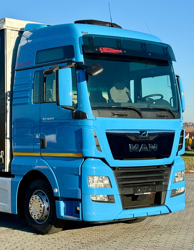MAN TGX 26.420 / FIRANKA / WINDA / 23 EUROPALETY / 6x2 / AUTOMAT / EURO 6 / OŚ PODNOSZONA / DUŻA KABINA / 2019 ROK - Curtain side truck: picture 5 MAN TGX 26.420 / FIRANKA / WINDA / 23 EUROPALETY / 6x2 / AUTOMAT / EURO 6 / OŚ PODNOSZONA / DUŻA KABINA / 2019 ROK - Curtain side truck: picture 5