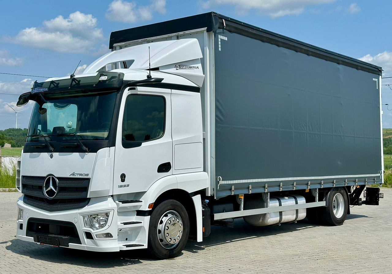 MERCEDES-BENZ ACTROS 1833 / FIRANKA / WINDA / 18 PALET / AUTOMAT / 310 TYS KM / DUŻY SILNIK / 2020 ROK / SYPIALKA - Curtain side truck: picture 2 MERCEDES-BENZ ACTROS 1833 / FIRANKA / WINDA / 18 PALET / AUTOMAT / 310 TYS KM / DUŻY SILNIK / 2020 ROK / SYPIALKA - Curtain side truck: picture 2