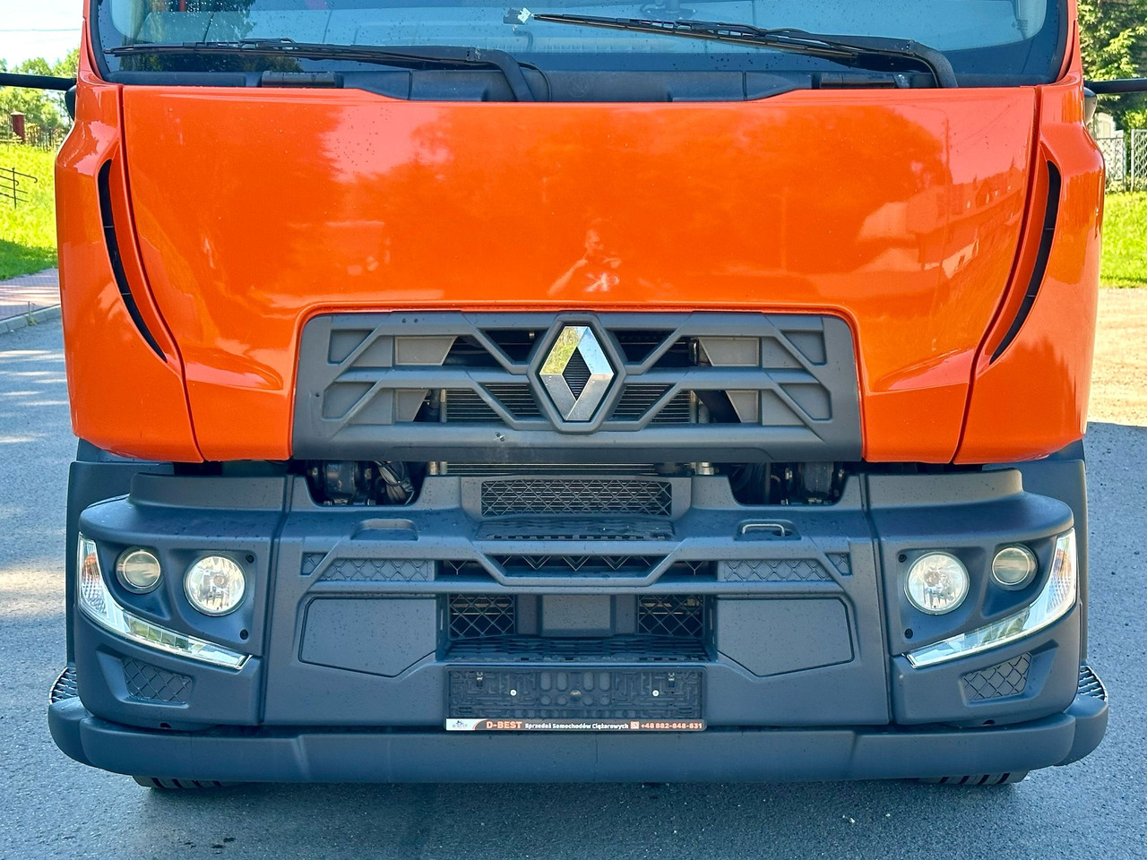 Curtain side truck RENAULT D 18 / 280 / FIRANKA / WINDA / 8.6 M DŁUGOŚCI / 21 EUROPALET / NOWE OPONY / ŁADOWNOŚĆ 9.380 KG / AUTOMAT / SERWISOWANA / SPROWADZONA: picture 10