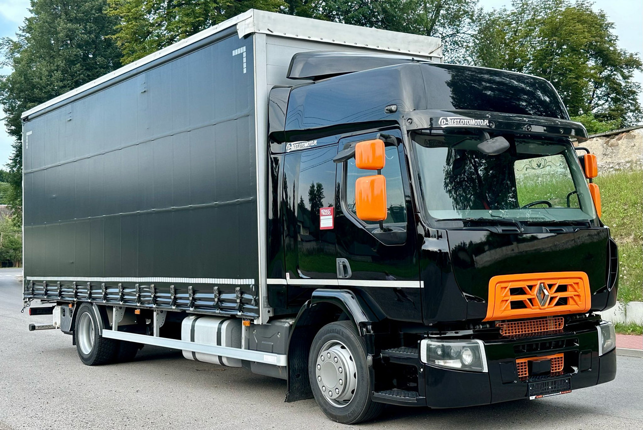 RENAULT D 18 / 320 / FIRANKA / 18 EUROPALET / DUŻA KABINA / EURO 6 / 9 450 KG ŁADOWNOŚCI - Curtain side truck: picture 1 RENAULT D 18 / 320 / FIRANKA / 18 EUROPALET / DUŻA KABINA / EURO 6 / 9 450 KG ŁADOWNOŚCI - Curtain side truck: picture 1