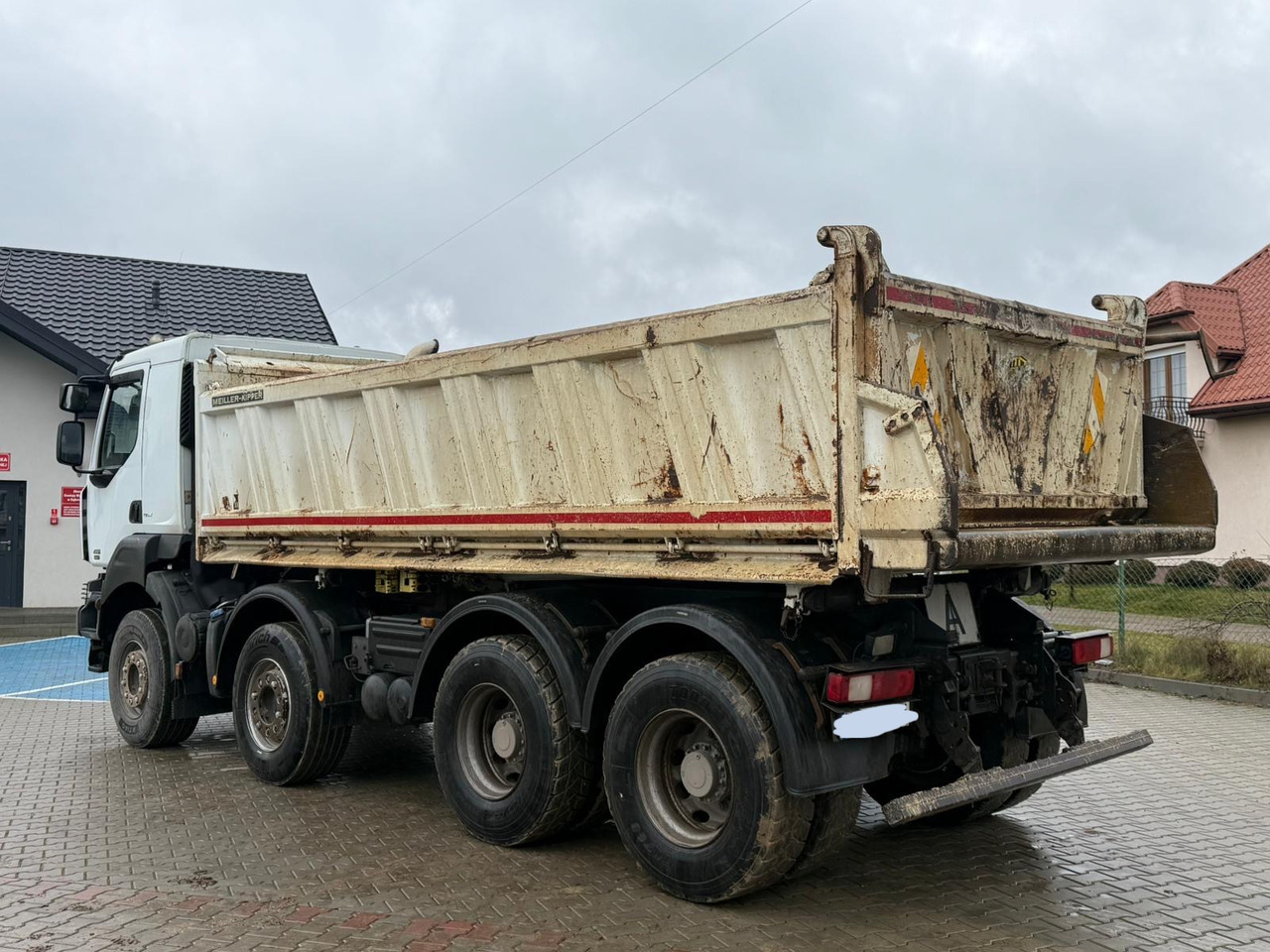 RENAULT KERAX 450 DXI / WYWROTKA / 8X4 / 3 STRONNA / MEILLER / EURO 5 - Tipper: picture 5 RENAULT KERAX 450 DXI / WYWROTKA / 8X4 / 3 STRONNA / MEILLER / EURO 5 - Tipper: picture 5