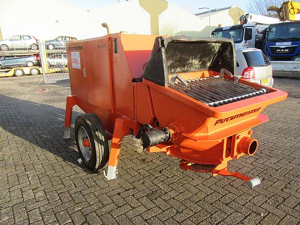 2014 PUTZMEISTER BSA 1005 DC concrete pump - Stationary concrete pump: picture 4 2014 PUTZMEISTER BSA 1005 DC concrete pump - Stationary concrete pump: picture 4