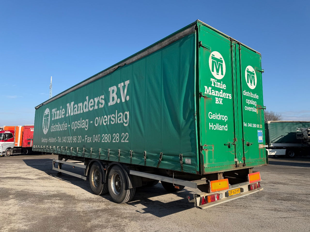 Groenewegen Schuifzeil met Twistlocks, BPW - Curtainsider semi-trailer: picture 4 Groenewegen Schuifzeil met Twistlocks, BPW - Curtainsider semi-trailer: picture 4