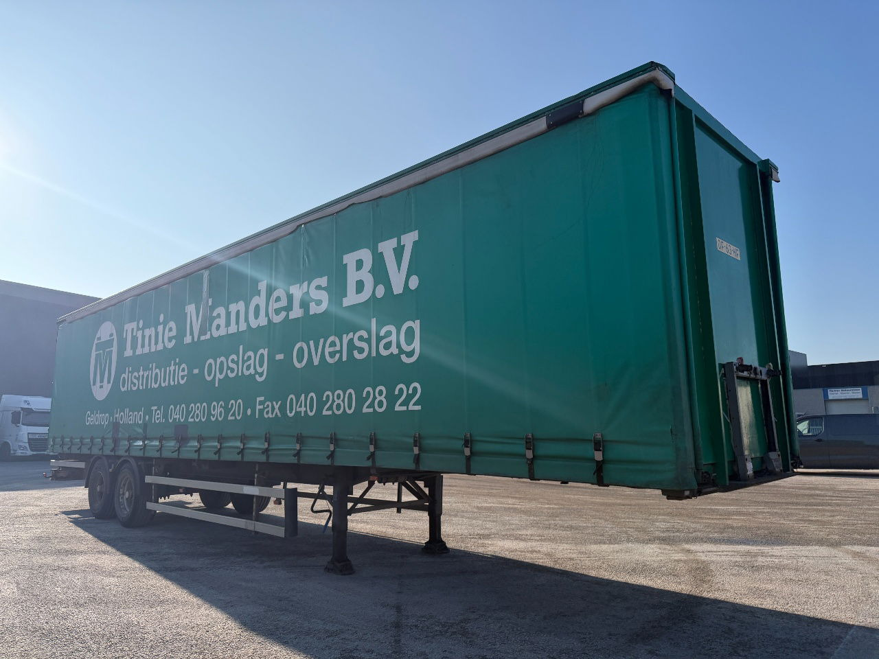 Groenewegen Schuifzeil met Twistlocks, BPW - Curtainsider semi-trailer: picture 2 Groenewegen Schuifzeil met Twistlocks, BPW - Curtainsider semi-trailer: picture 2
