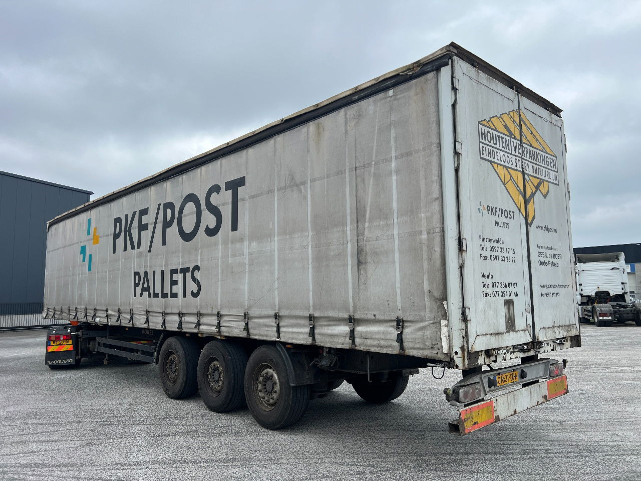 Kögel Snco schuifzeil met SAF intradiscs - Curtainsider semi-trailer: picture 4 Kögel Snco schuifzeil met SAF intradiscs - Curtainsider semi-trailer: picture 4
